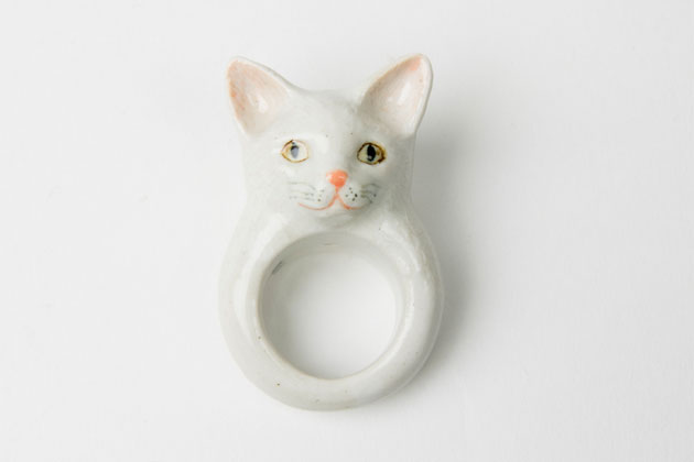 Tiny」猫のピアス＆ネックレス « ilove.cat